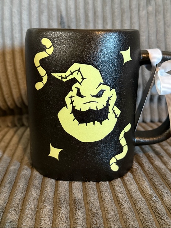 Rae Dunn Other - Rae Dunn x Nightmare Before Christmas Black Double-sided Mug: OOGIE BOOGIE NWT